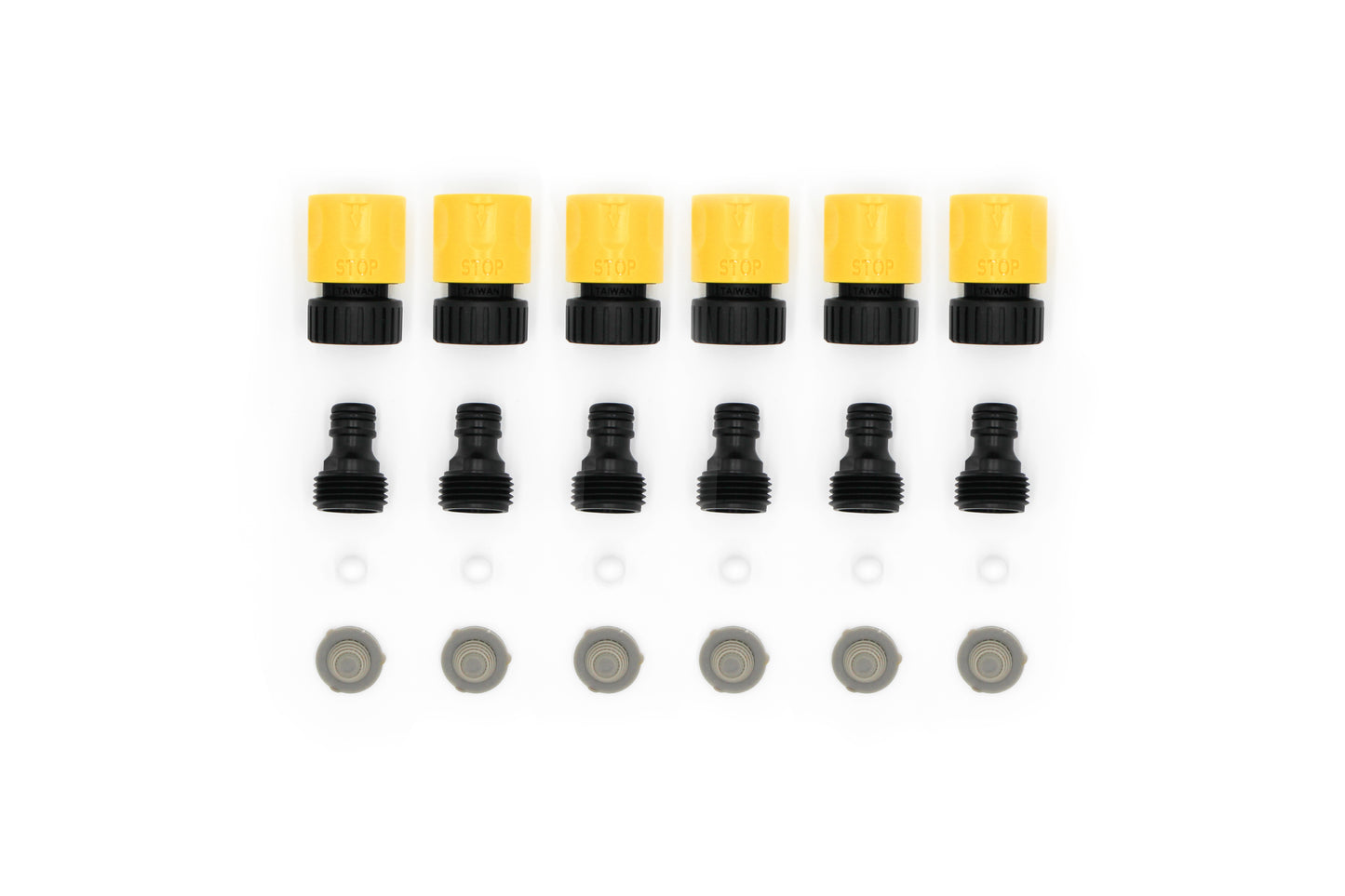 Quick Connect Couplings for Watering Guns, 6pk (ACC-069)