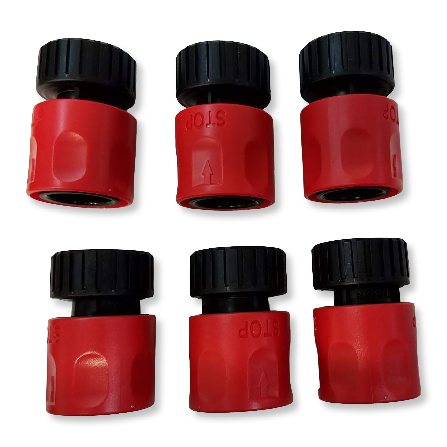 Quick Connect Couplings for Injector Water Supplies, 6 pk (INJ-527)